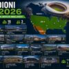 Stadioni SP 2026: Vseh 16 Stadionov, Mesta in Zmogljivosti